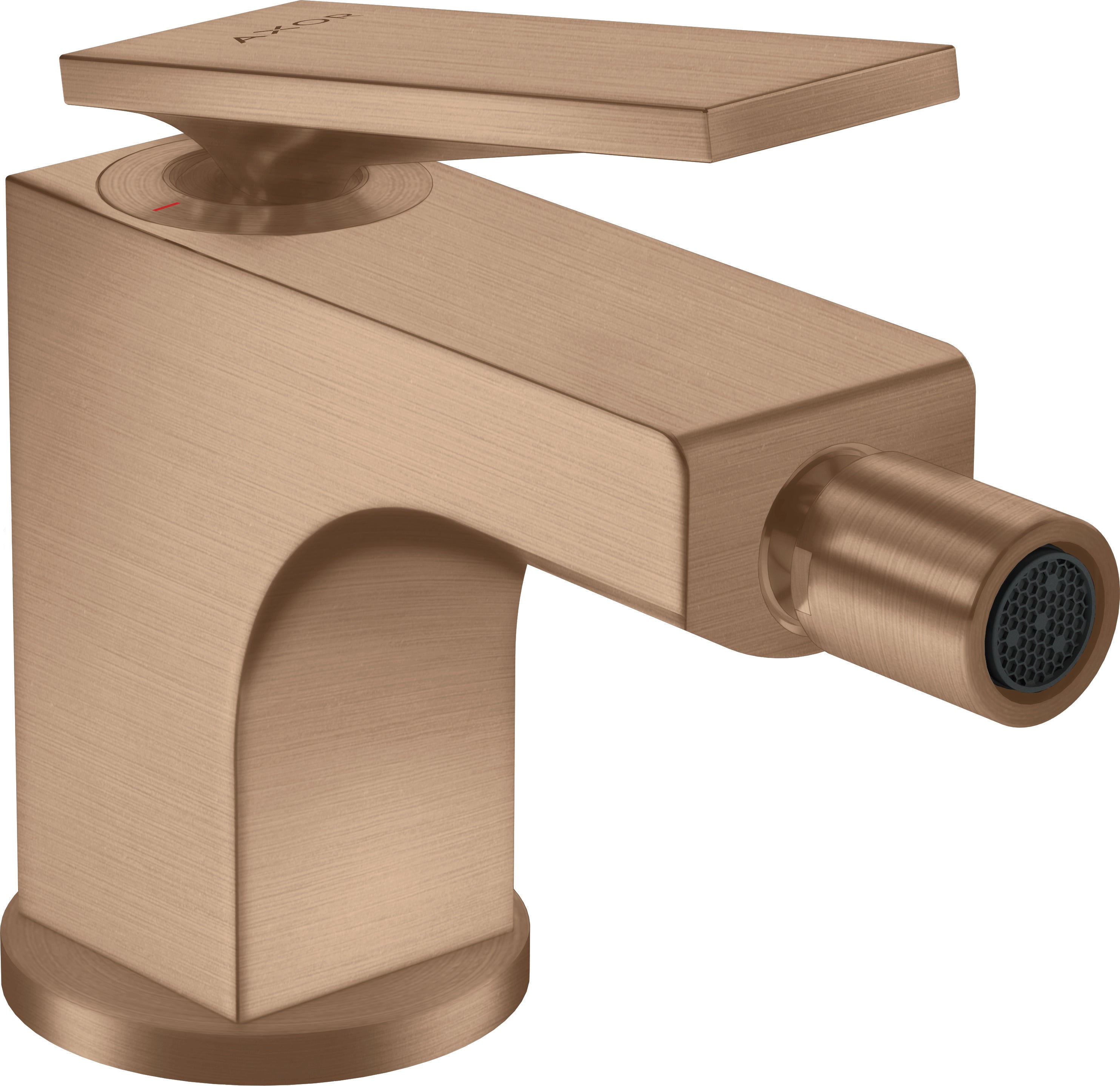 AXOR Citterio Single lever bidet mixer with lever handle and pop-up waste set