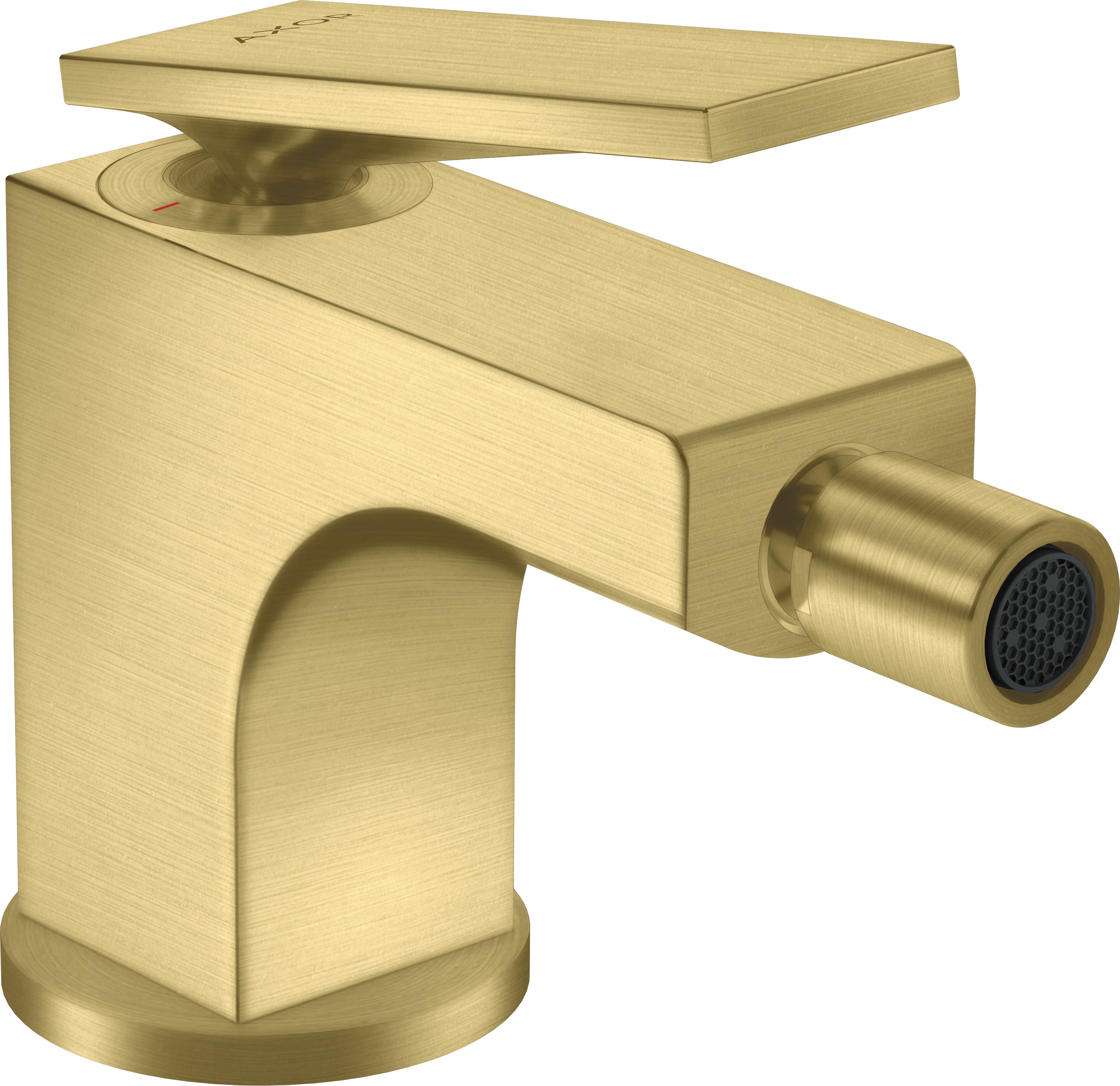 AXOR Citterio Single lever bidet mixer with lever handle and pop-up waste set