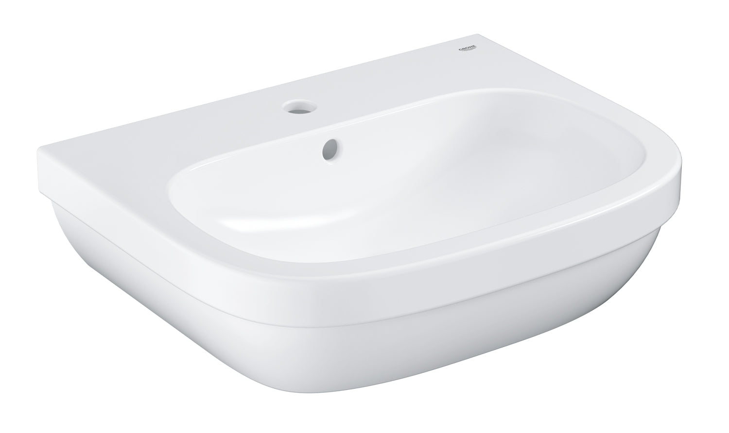 Euro Ceramic Wash basin 60 wall fixings not included