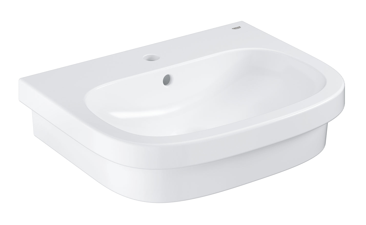 Euro Ceramic Counter top basin 60