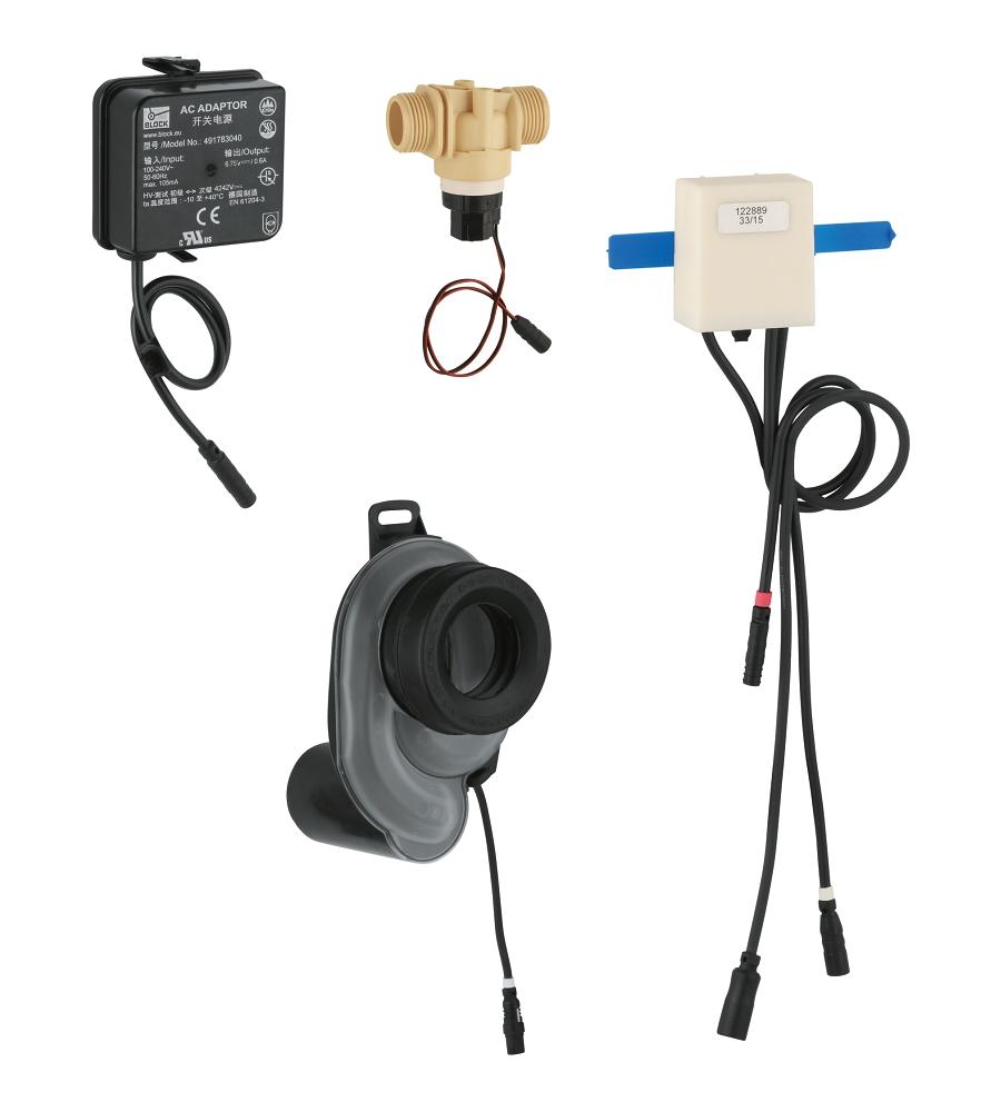 Temperature sensor for urinal