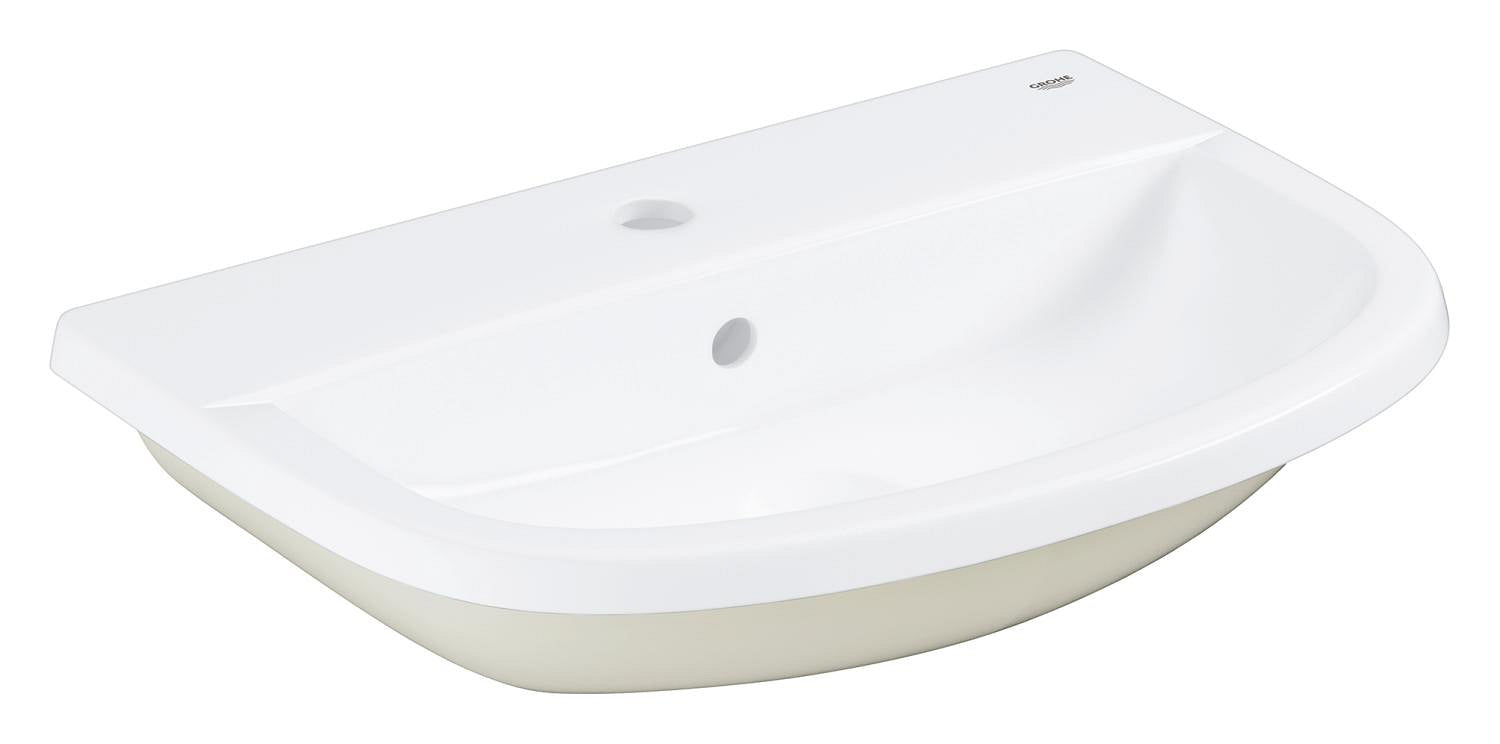 Bau Ceramic Counter Drop-in basin 55
