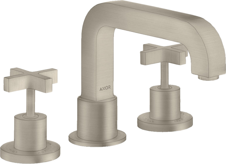 AXOR Citterio 3-hole rim-mounted bath mixer with cross handles