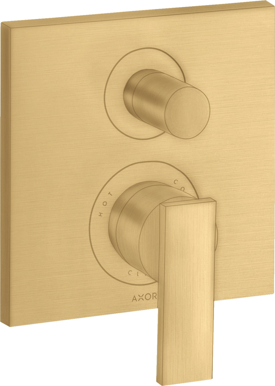 AXOR Citterio Single lever manual bath mixer for concealed installation with lever handle