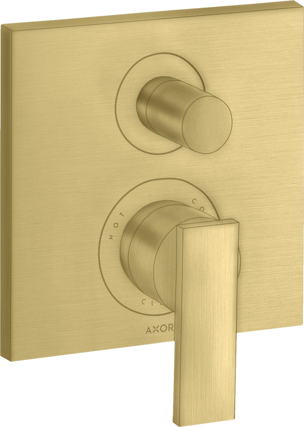 AXOR Citterio Single lever manual bath mixer for concealed installation with lever handle