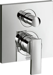 AXOR Citterio Single lever manual bath mixer for concealed installation with lever handle and integrated backflow prevention