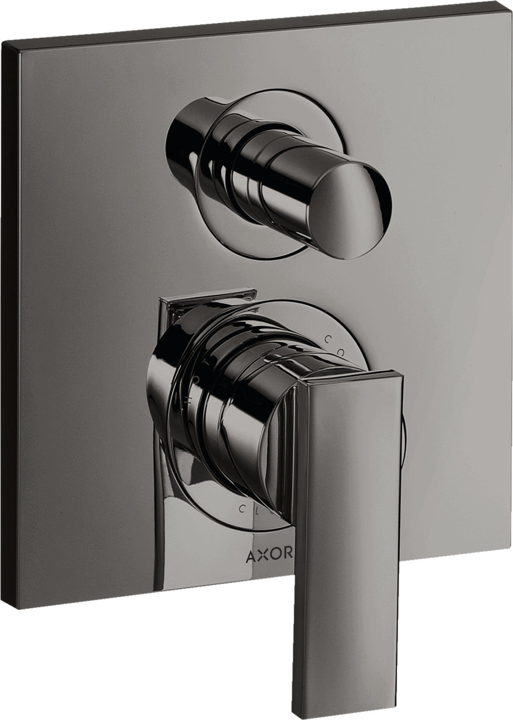 AXOR Citterio Single lever manual bath mixer for concealed installation with lever handle and integrated backflow prevention