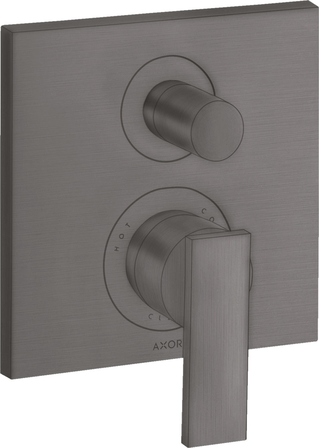 AXOR Citterio Single lever manual bath mixer for concealed installation with lever handle and integrated backflow prevention