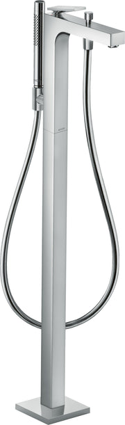 AXOR Citterio Single lever bath mixer floor-standing with lever handle - rhombic cut