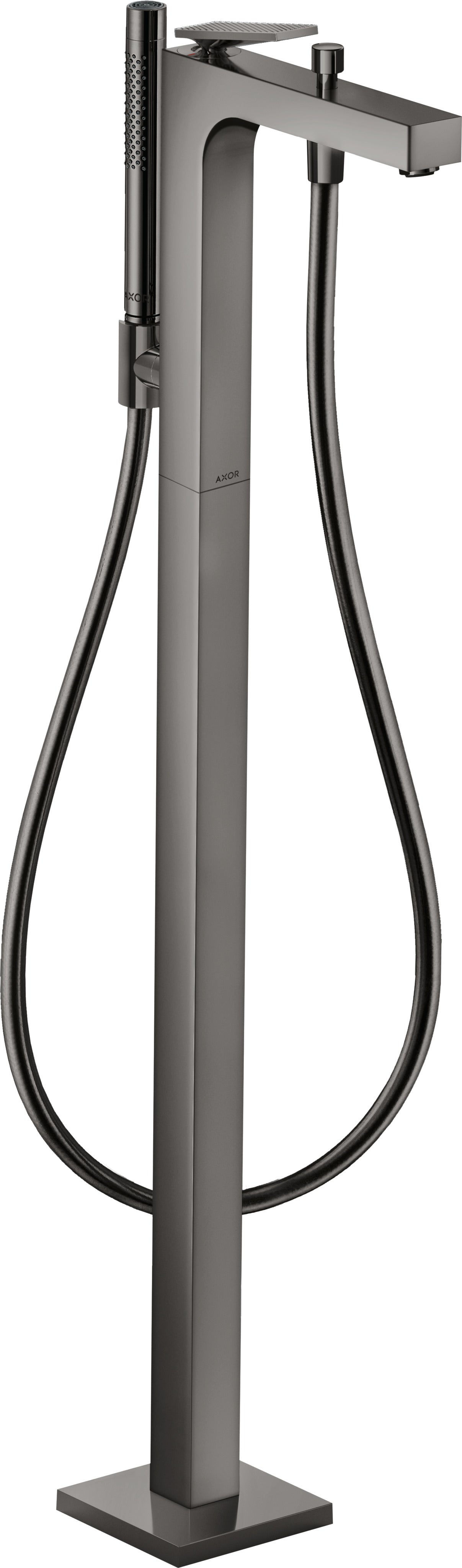 AXOR Citterio Single lever bath mixer floor-standing with lever handle - rhombic cut
