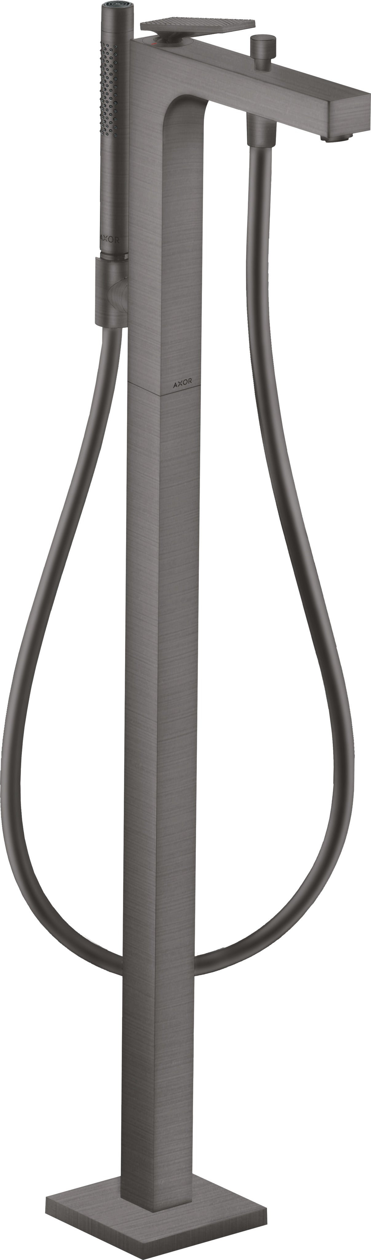 AXOR Citterio Single lever bath mixer floor-standing with lever handle - rhombic cut