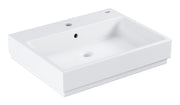 Cube Ceramic Wash basin 60 wall fixings not included