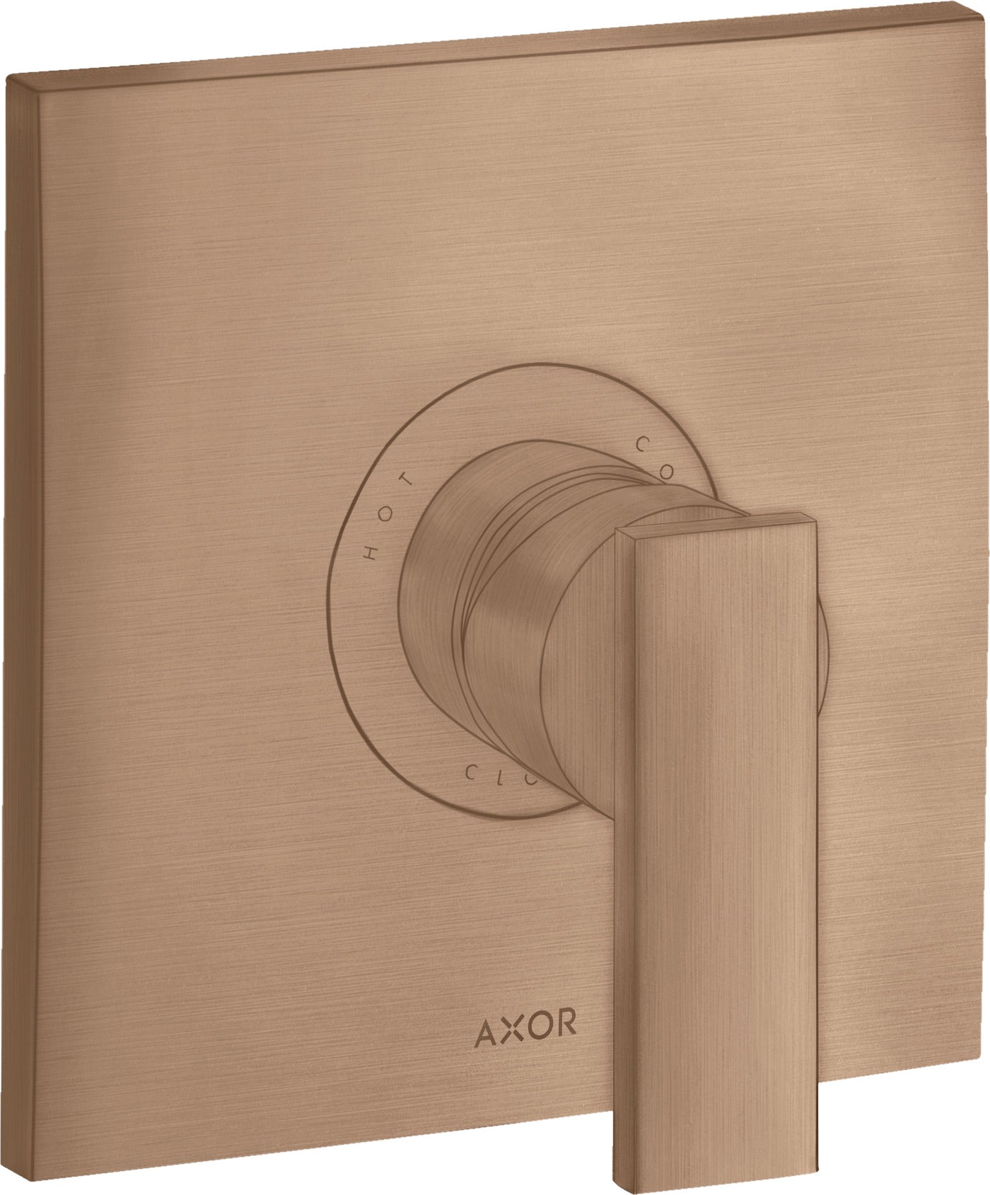 AXOR Citterio Single lever manual shower mixer for concealed installation with lever handle
