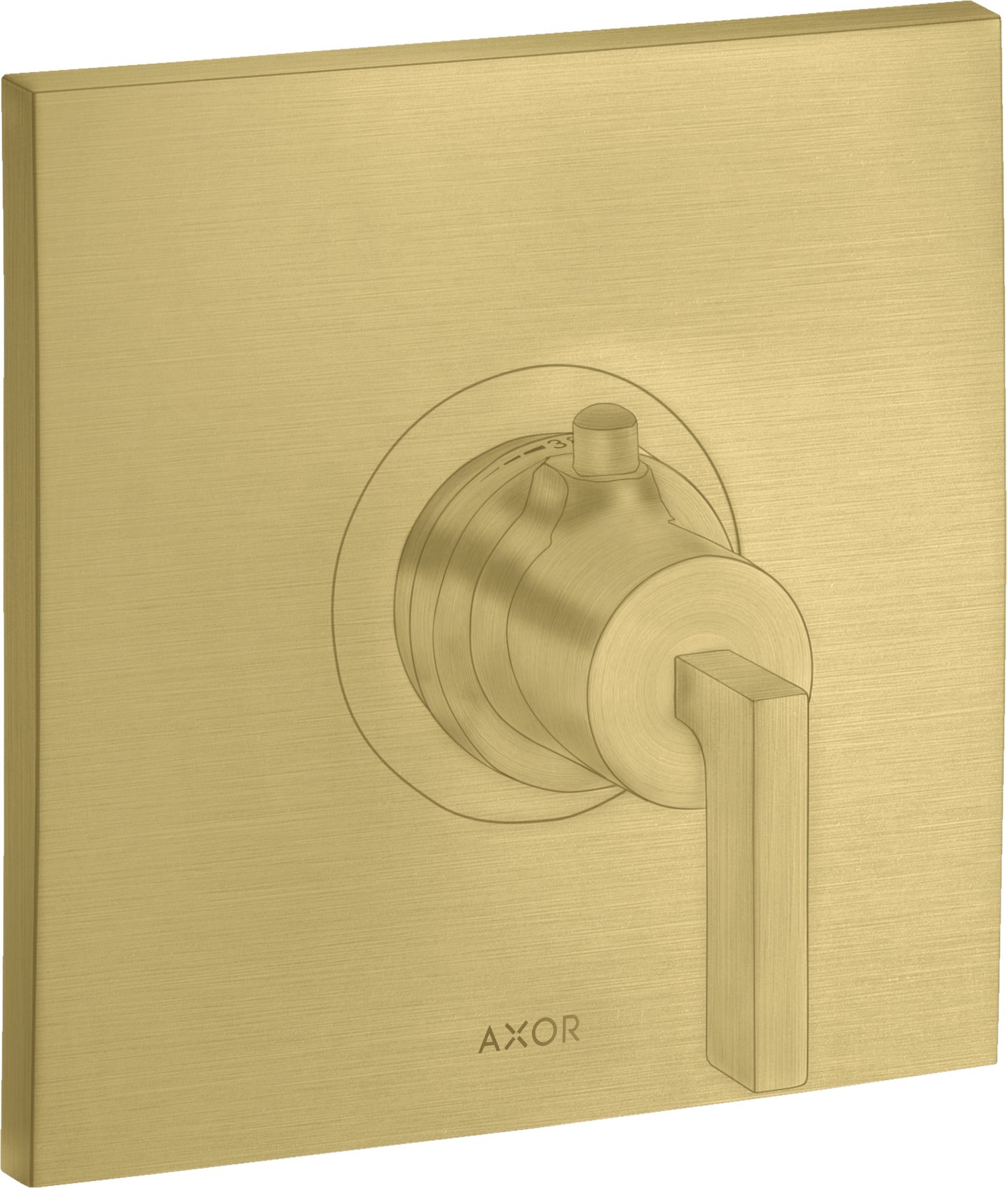 AXOR Citterio Thermostatic mixer HighFlow for concealed installation with lever handle