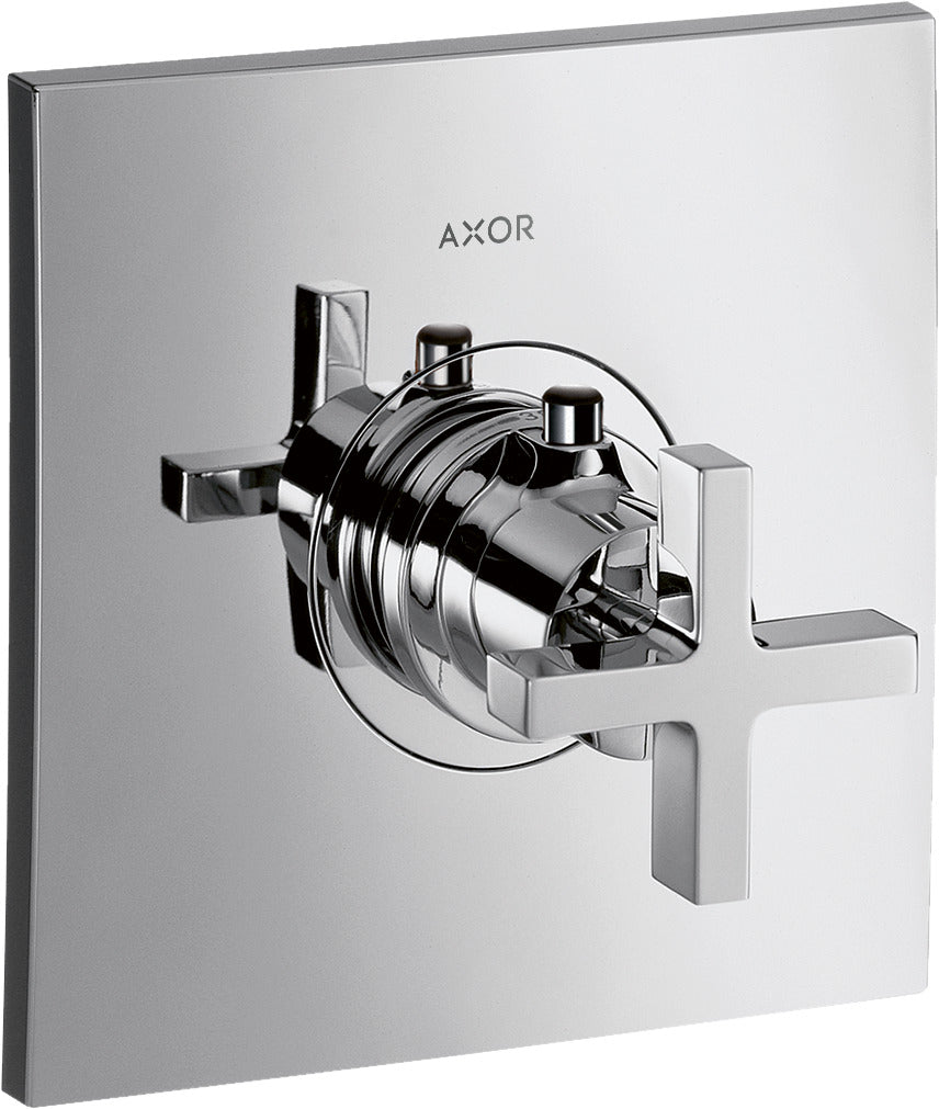 AXOR Citterio Thermostatic mixer HighFlow for concealed installation with cross handle