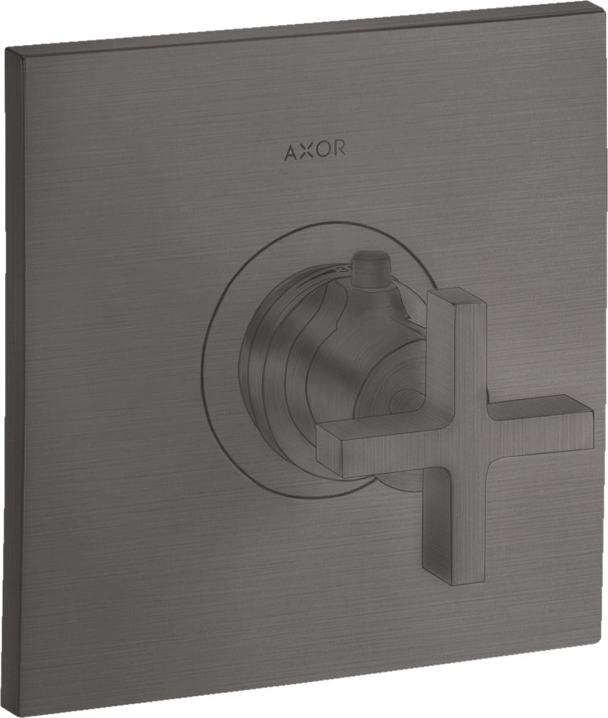 AXOR Citterio Thermostatic mixer HighFlow for concealed installation with cross handle