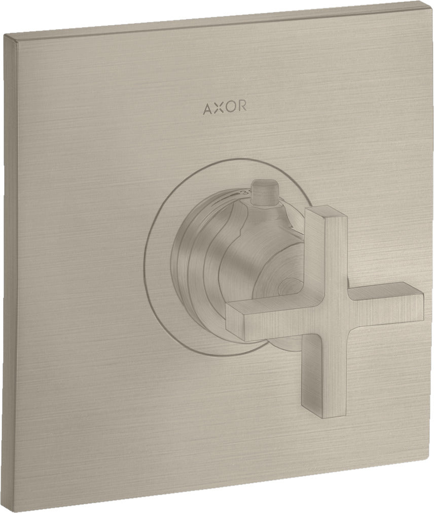 AXOR Citterio Thermostatic mixer HighFlow for concealed installation with cross handle