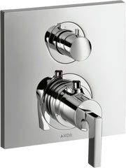 AXOR Citterio Thermostatic mixer for concealed installation with shut-off / diverter valve and lever handle