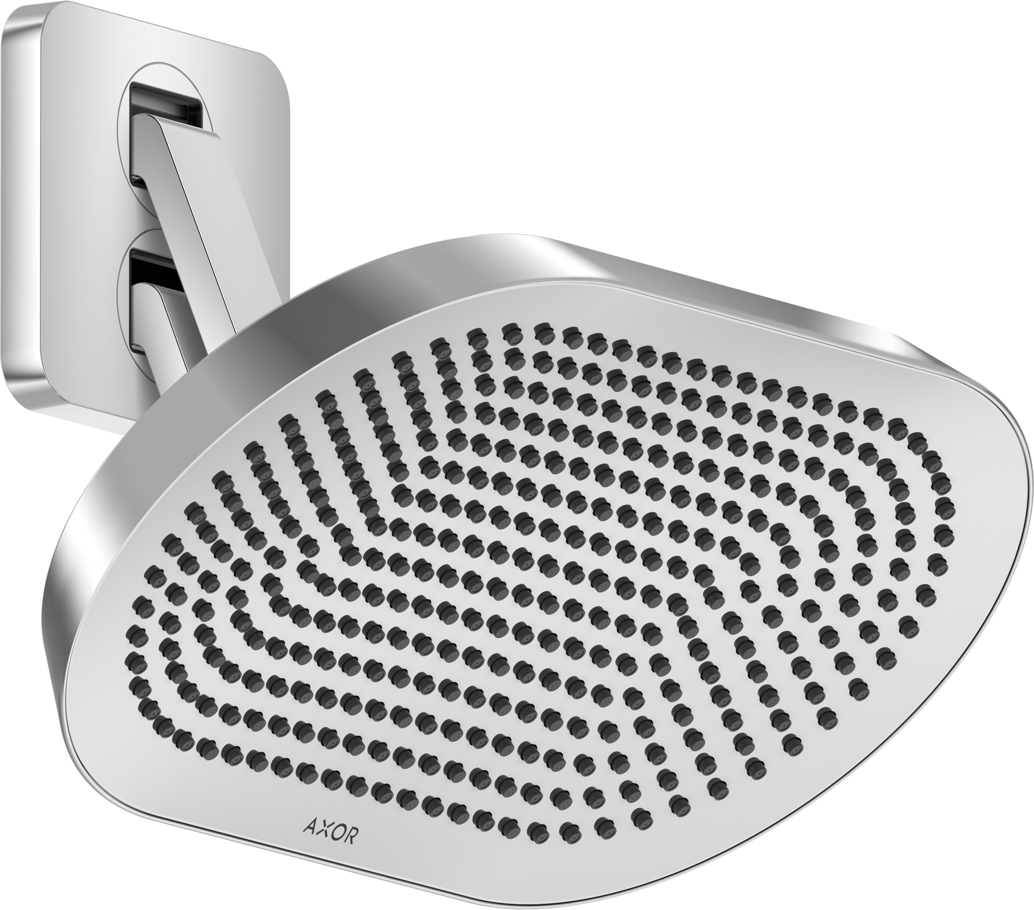 AXOR ShowerSphere Overhead shower 370/220 2jet EcoSmart with adjustable shower arm