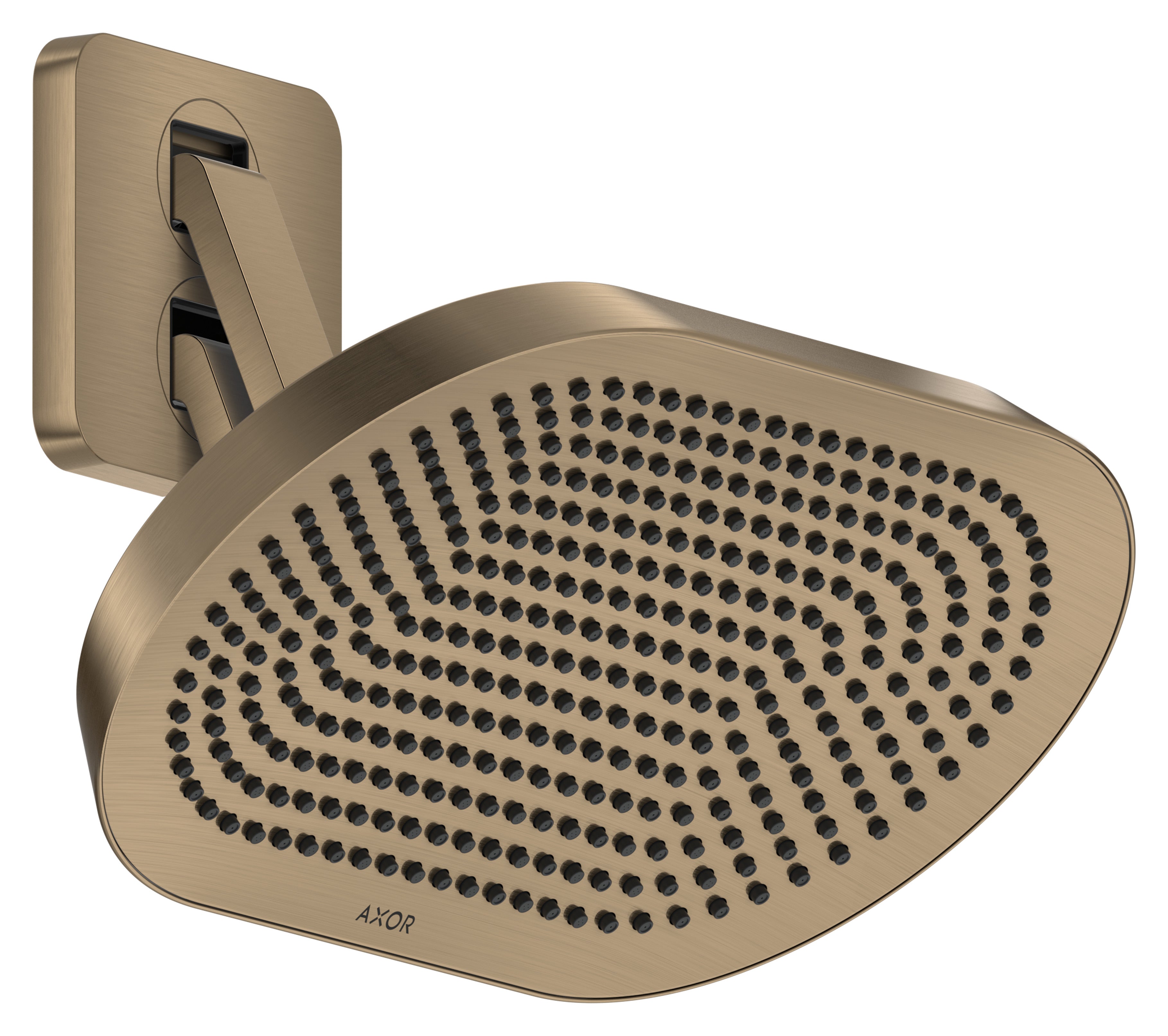 AXOR ShowerSphere Overhead shower 370/220 2jet EcoSmart with adjustable shower arm