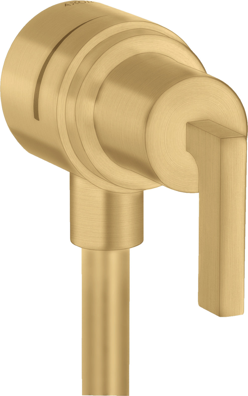 AXOR Citterio Wall outlet stop with non-return valve, shut-off valve and lever handle