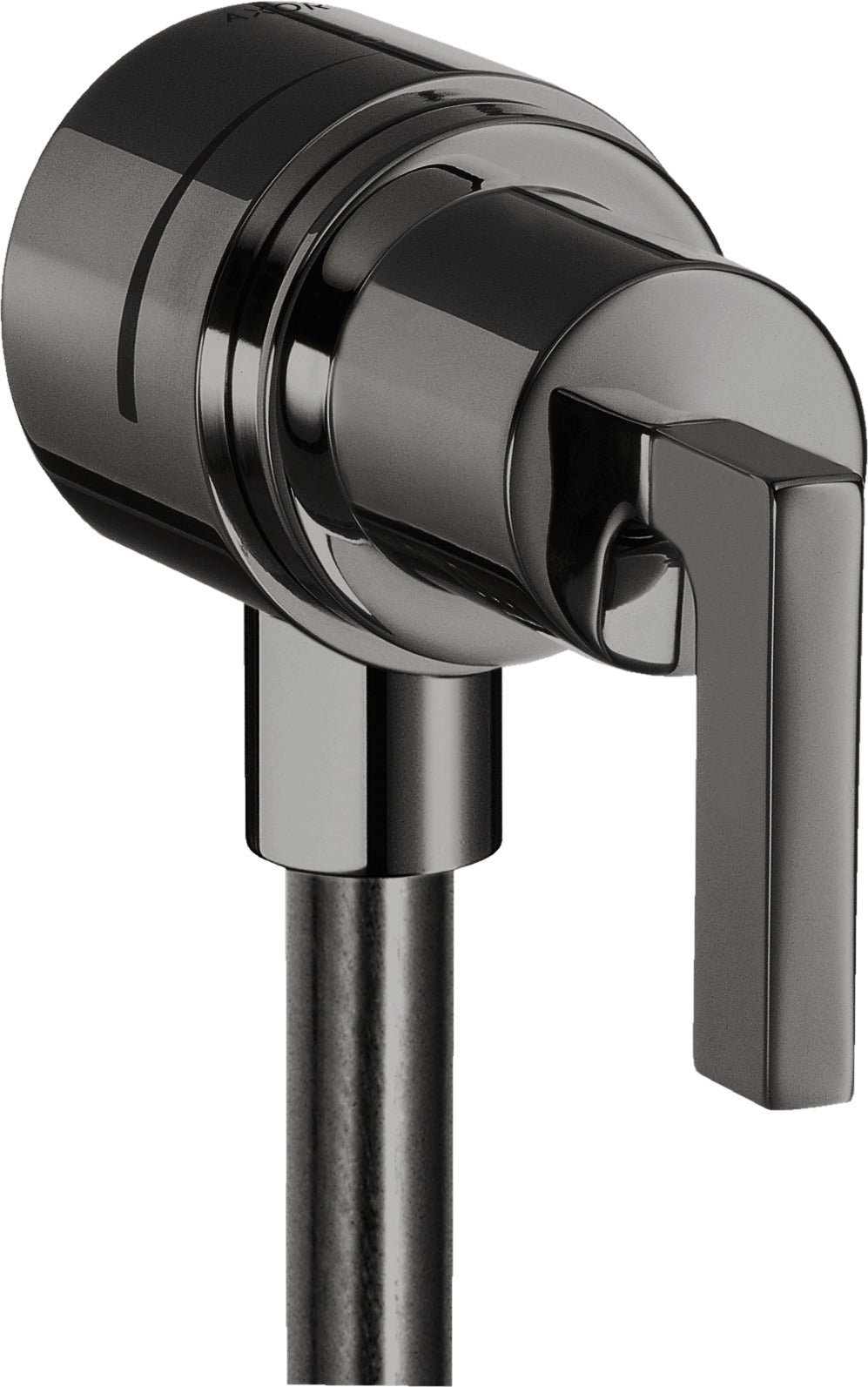 AXOR Citterio Wall outlet stop with non-return valve, shut-off valve and lever handle