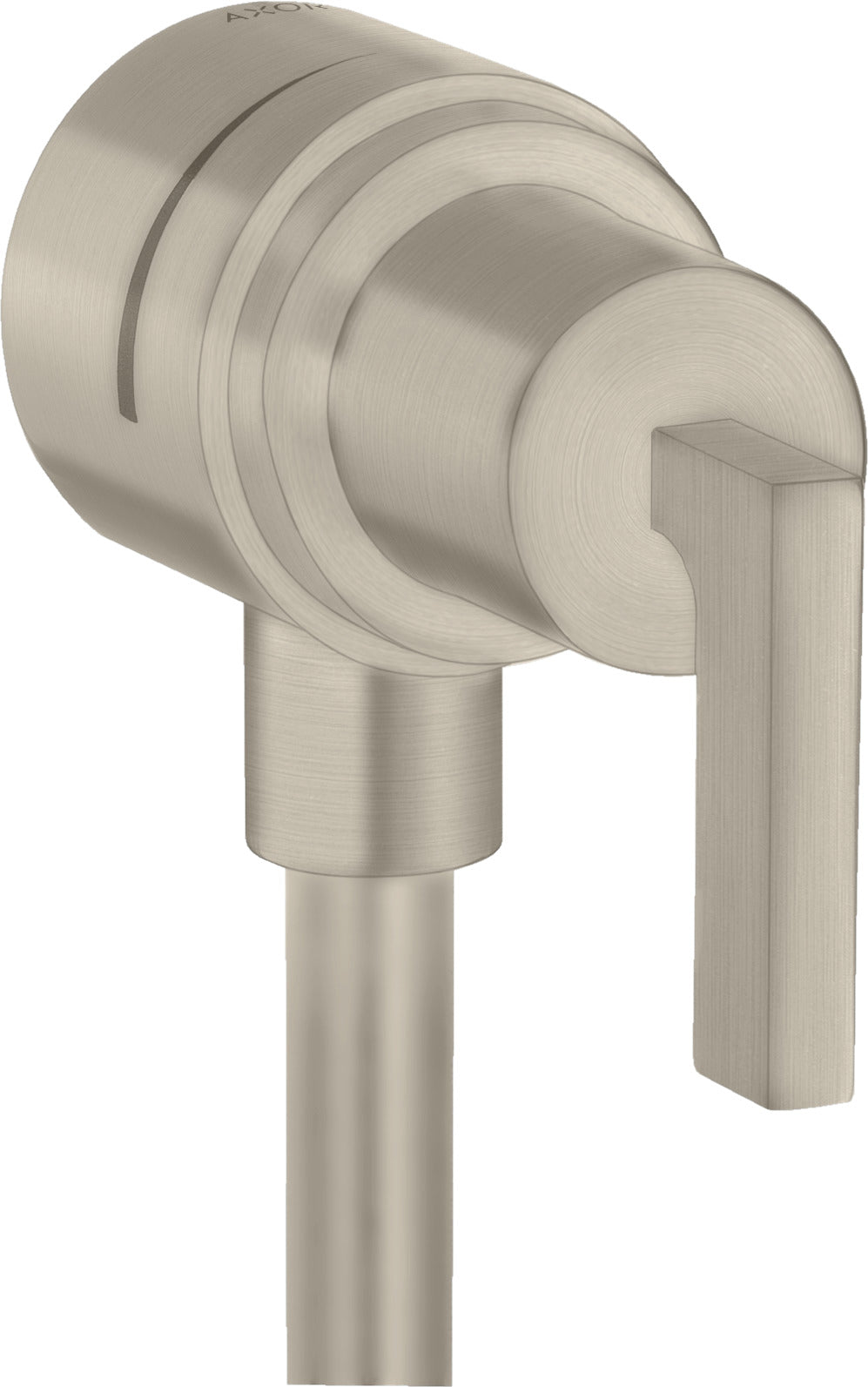 AXOR Citterio Wall outlet stop with non-return valve, shut-off valve and lever handle