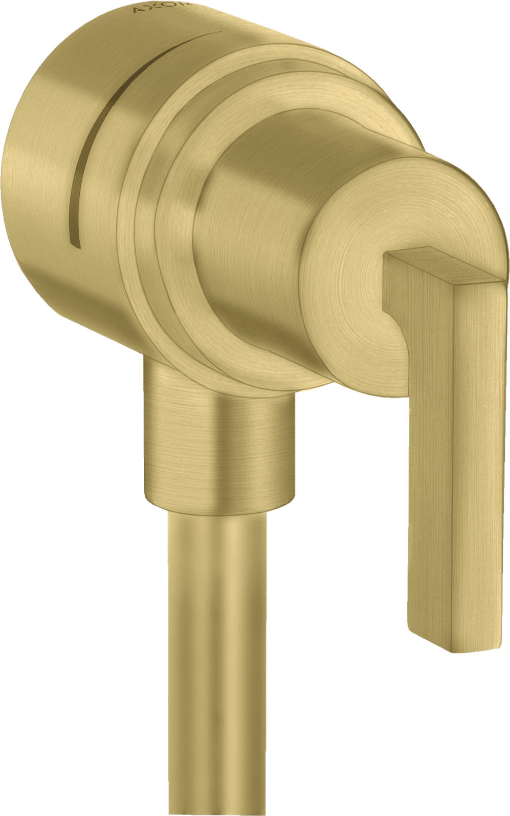 AXOR Citterio Wall outlet stop with non-return valve, shut-off valve and lever handle