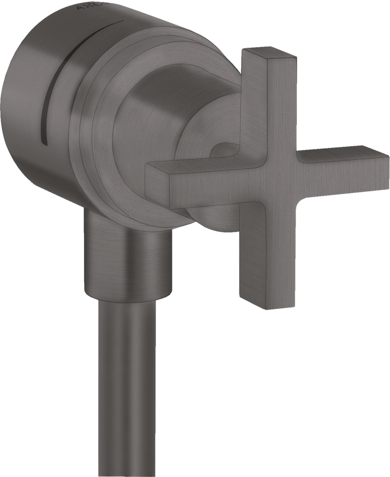 AXOR Citterio Wall outlet stop with non-return valve, shut-off valve and cross handle