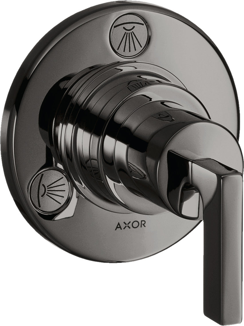 AXOR Citterio Shut-off / diverter valve Trio / Quattro finish set with lever handle