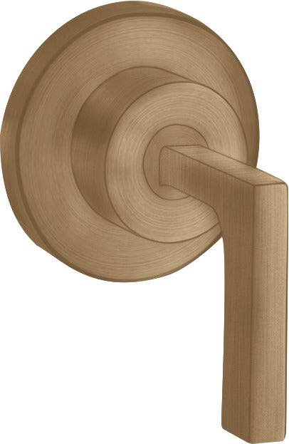 AXOR Citterio Shut-off valve for concealed installation with lever handle