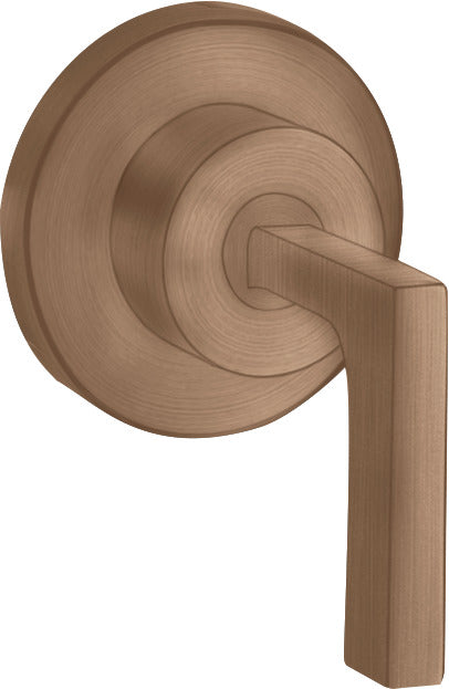 AXOR Citterio Shut-off valve for concealed installation with lever handle