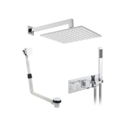 Tablet Notion 3 Outlet 3 Handle Concealed Thermostatic Valve with Integrated Outlet Handset and Hose
