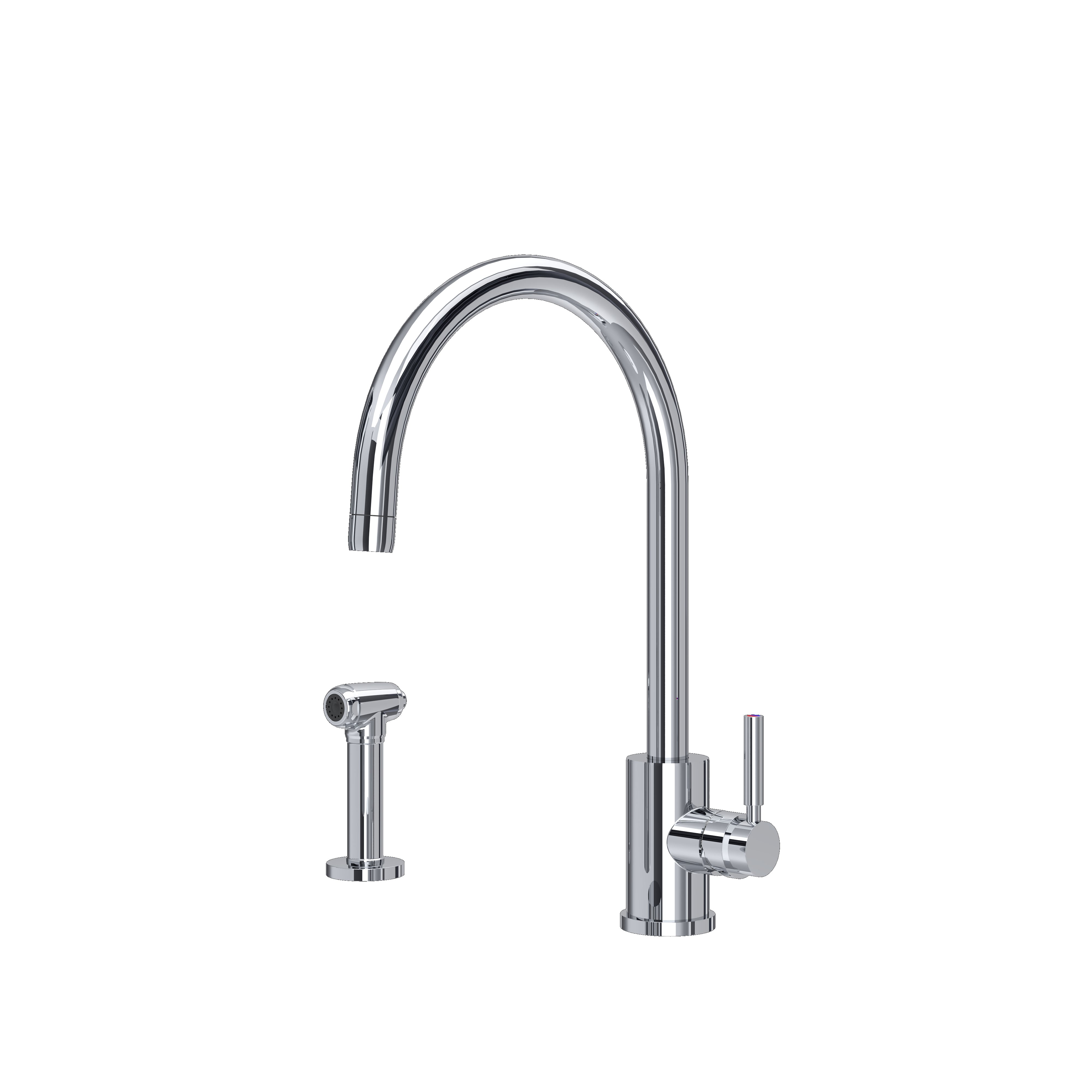 THE JULIET COLLECTION Monobloc sink mixer with rinse