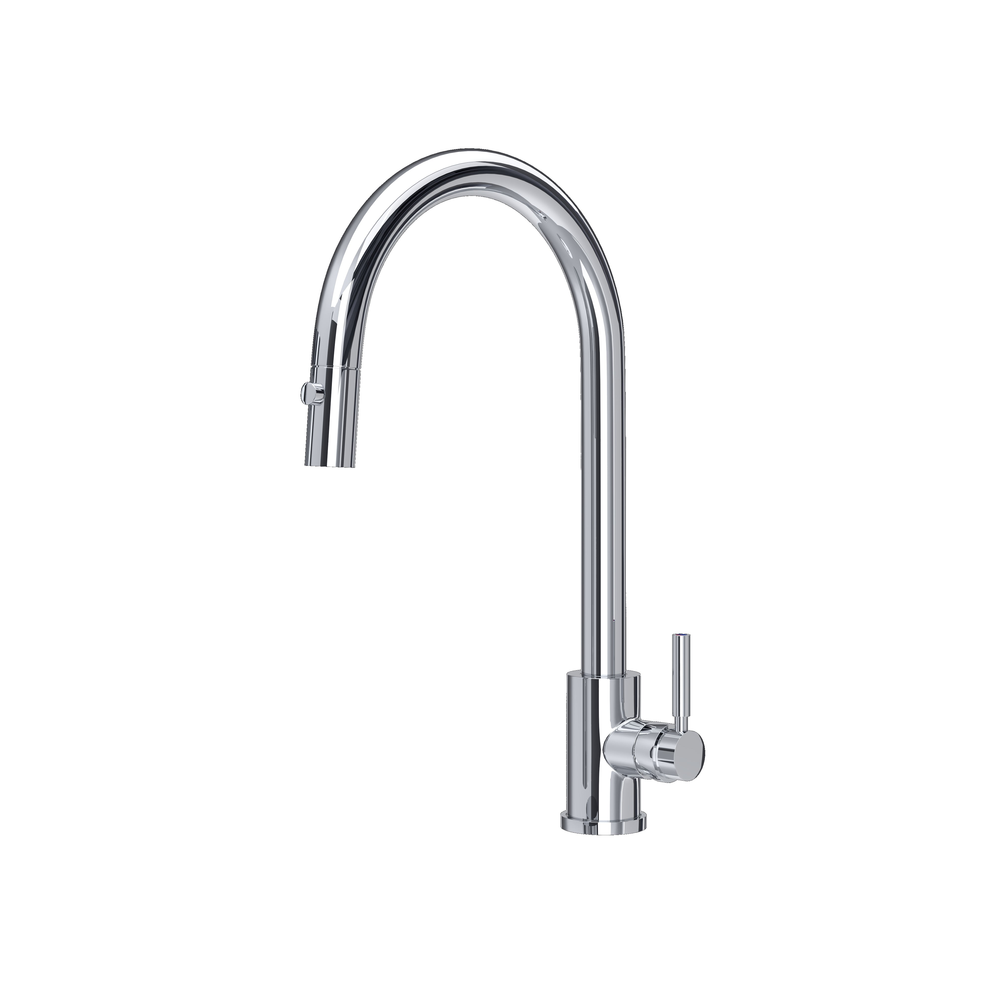 THE JULIET COLLECTION Monobloc sink mixer with pull-down rinse