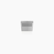 Just Rain Rain Shower With Wall Fixing Brushed Stainless Steel