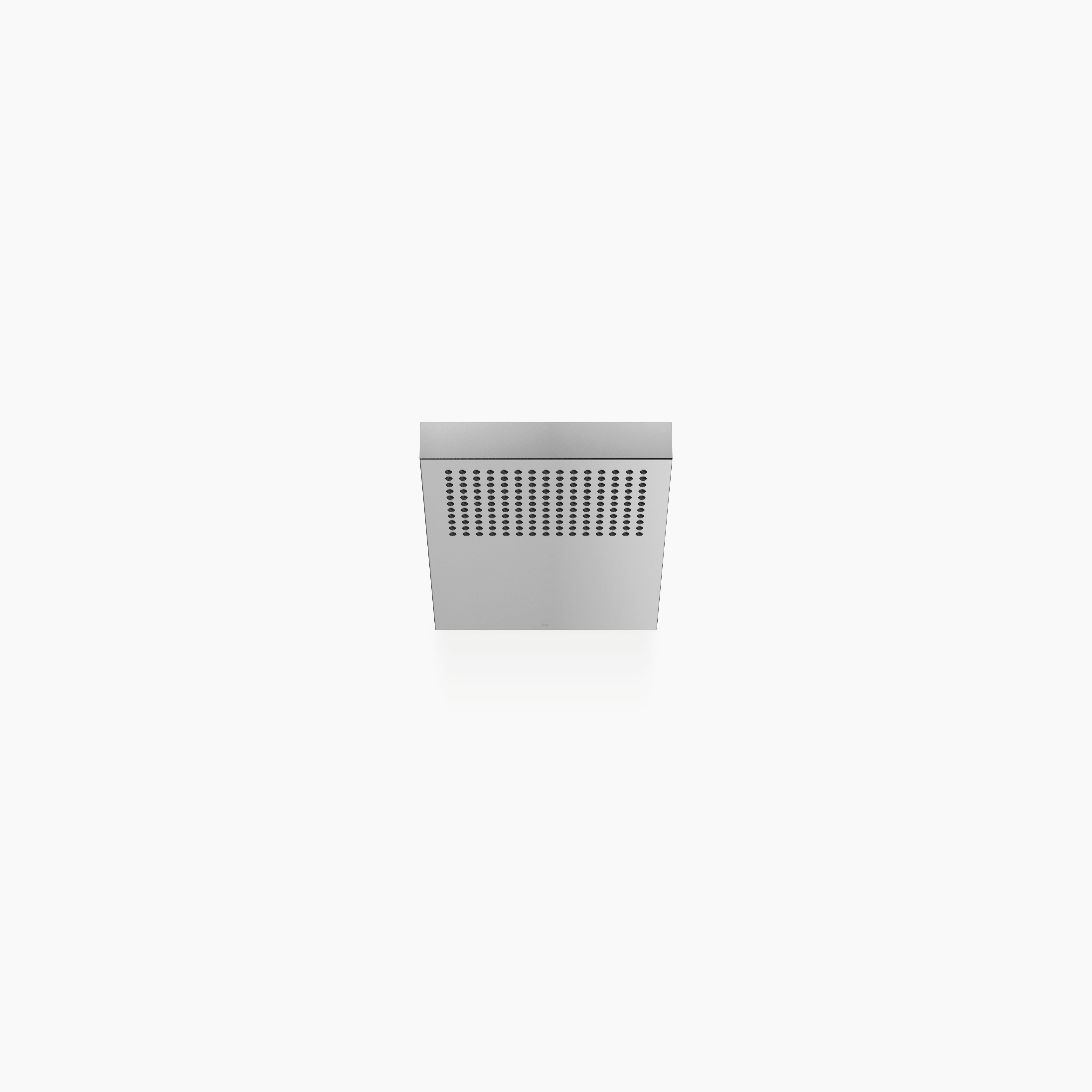 Just Rain Rain Shower With Wall Fixing Brushed Stainless Steel