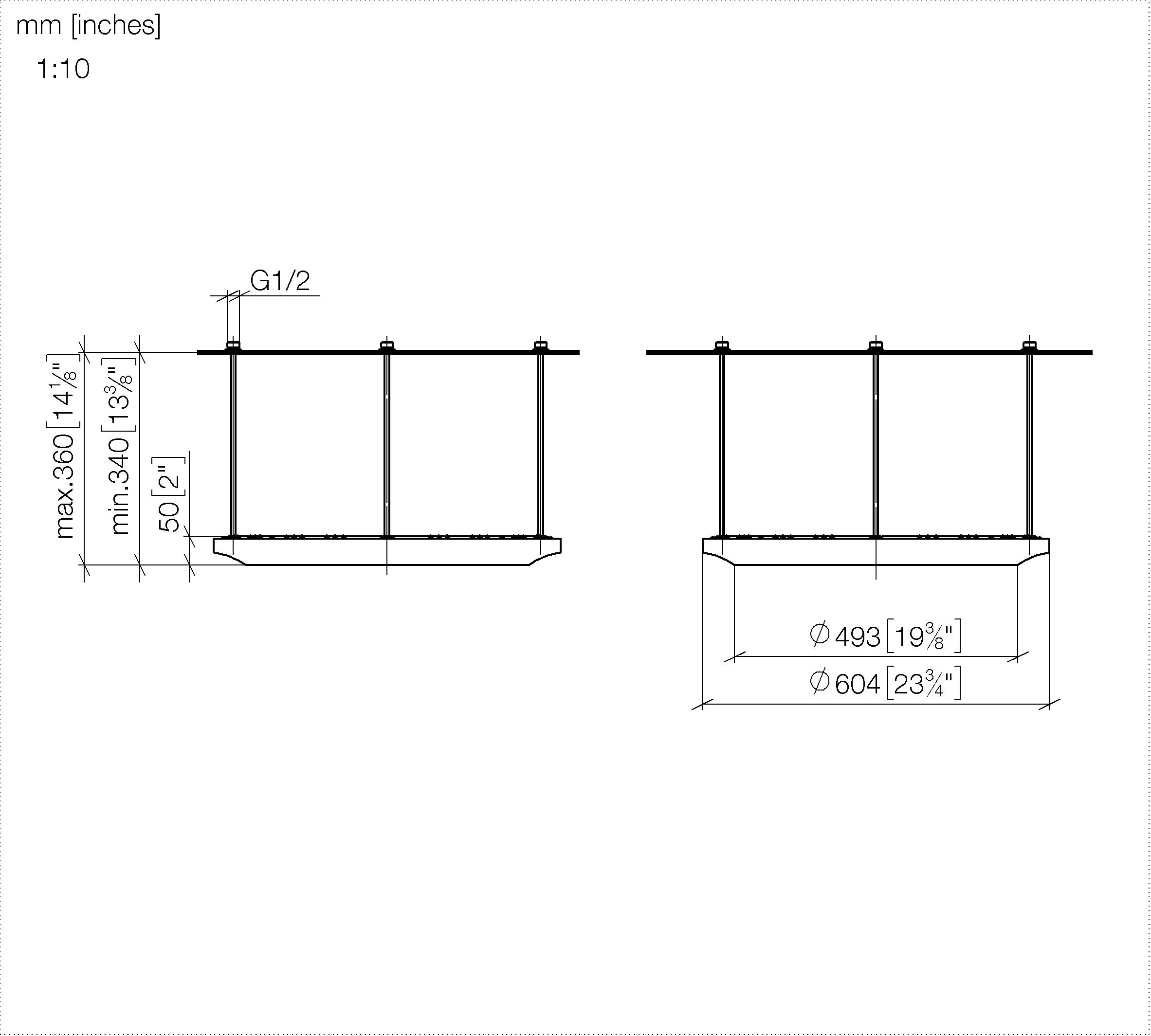 Series Various Aquahalo Rain Panel Chrome