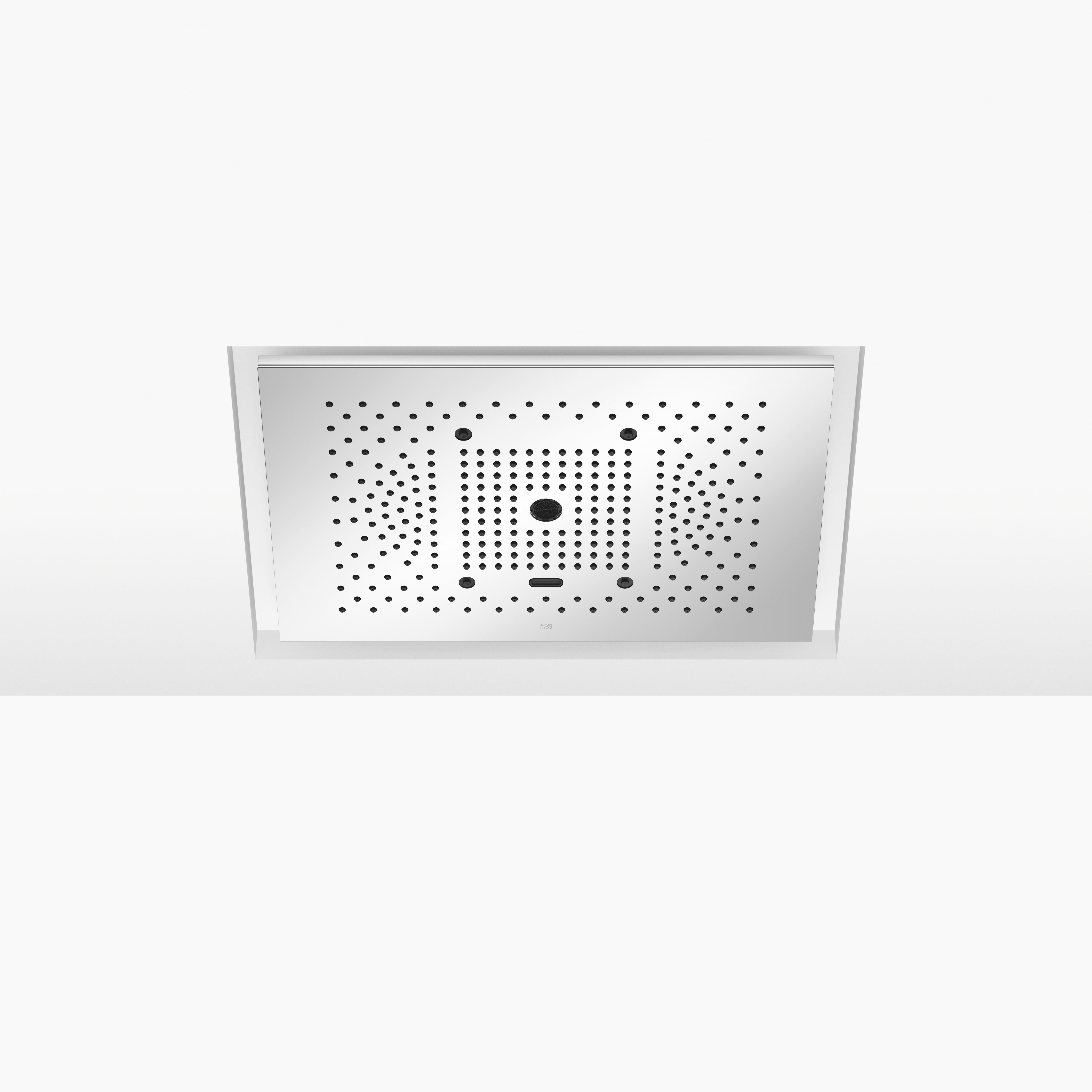 Serenity Sky Rain Panel For Recessed Ceiling Installation With Light Chrome II