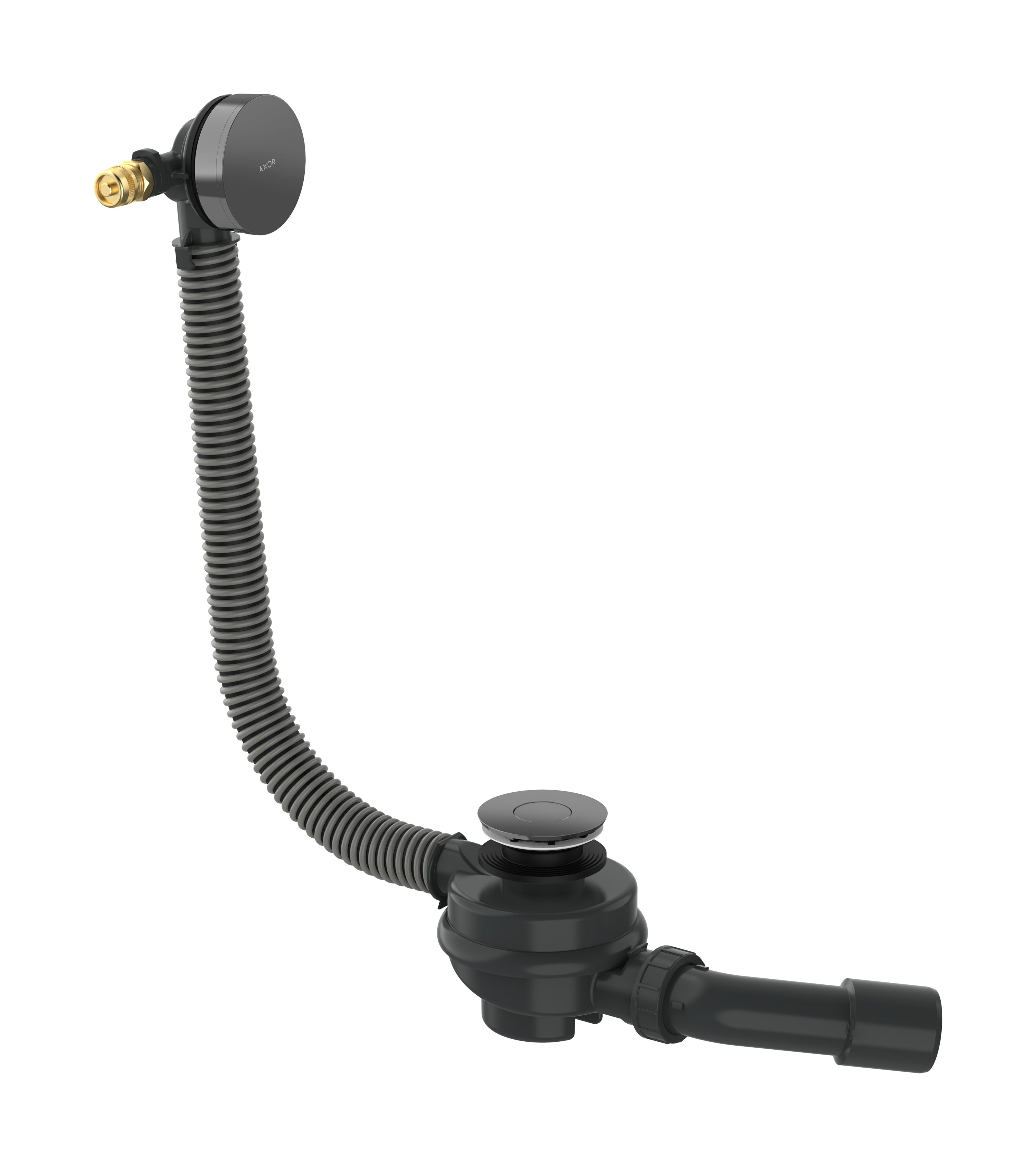AXOR Exafill Complete set bath filler, waste and overflow set for bathtub