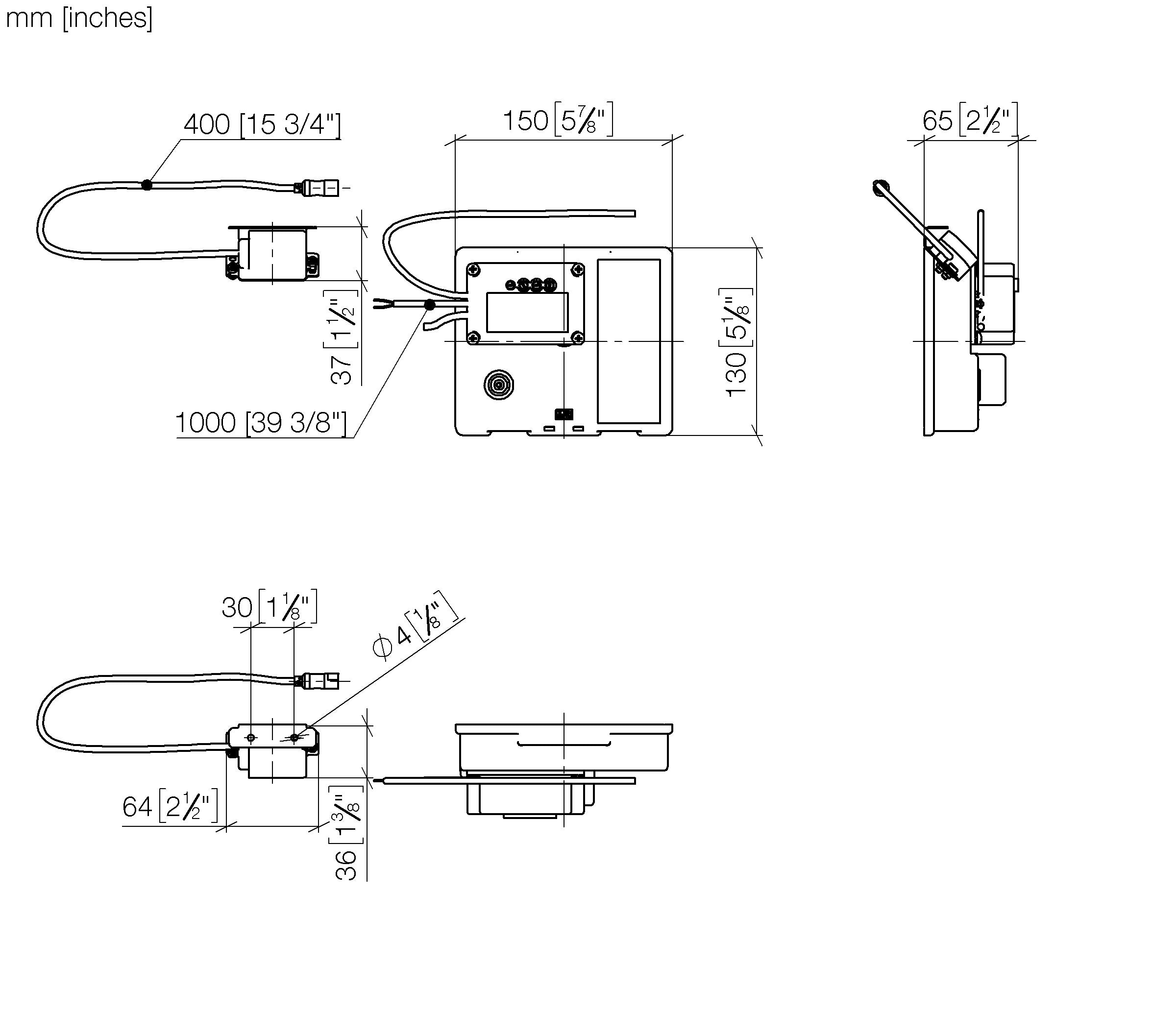 Eset Touchfree Basin Mixer With Temperature Setting