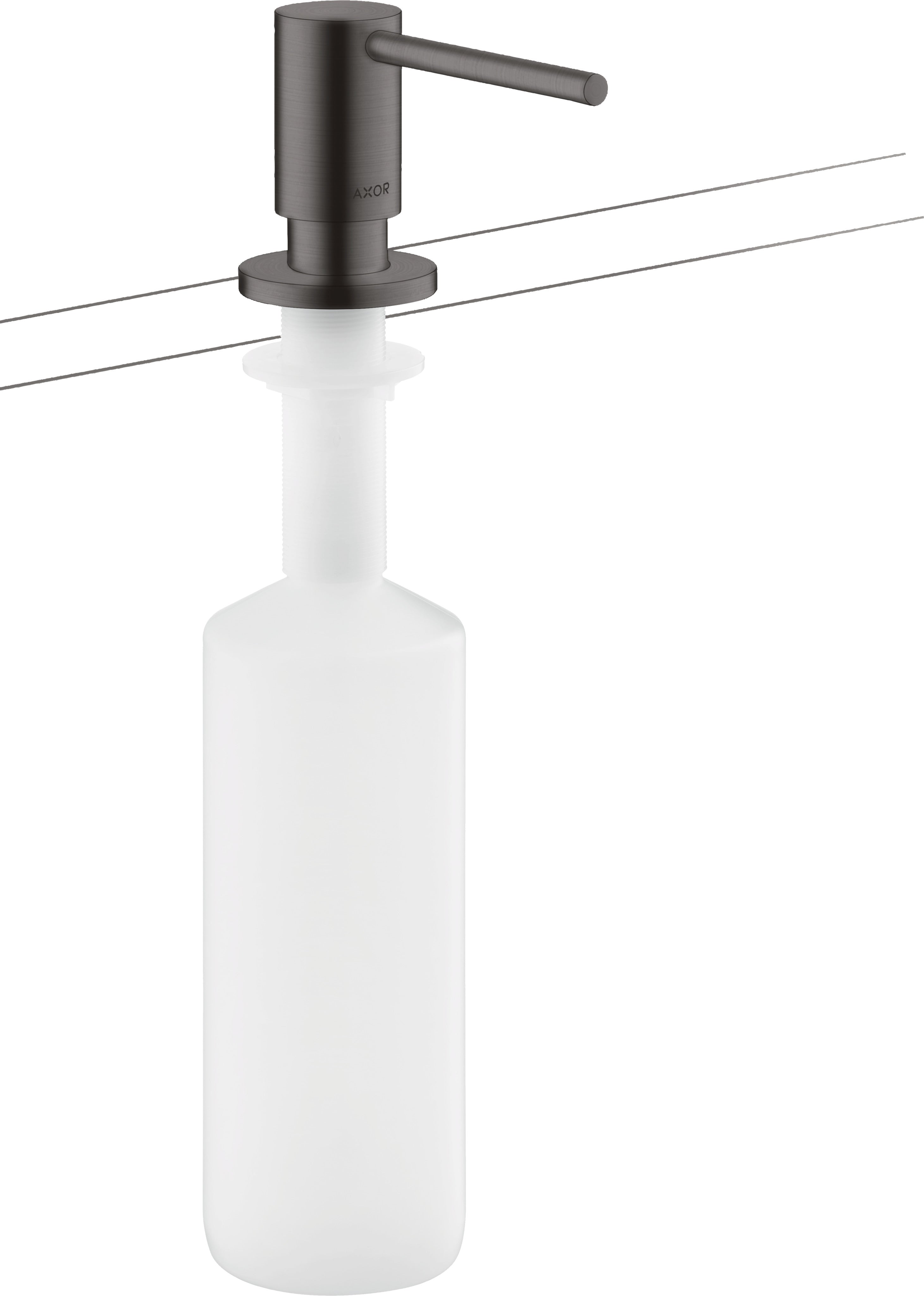 AXOR Uno Soap dispenser wall-mounted