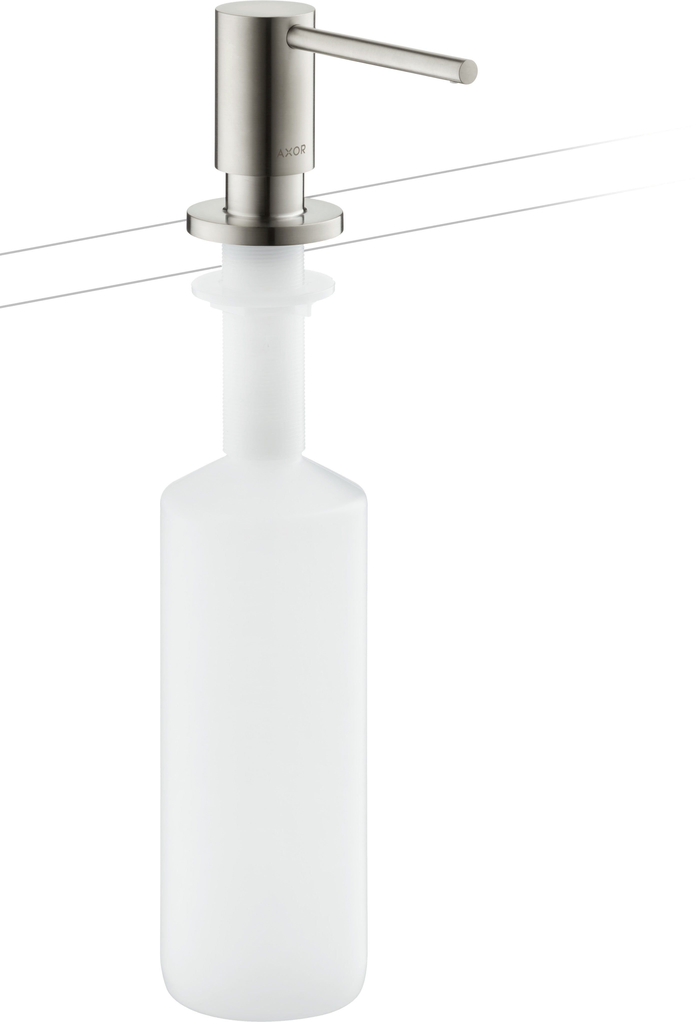 AXOR Uno Soap dispenser wall-mounted