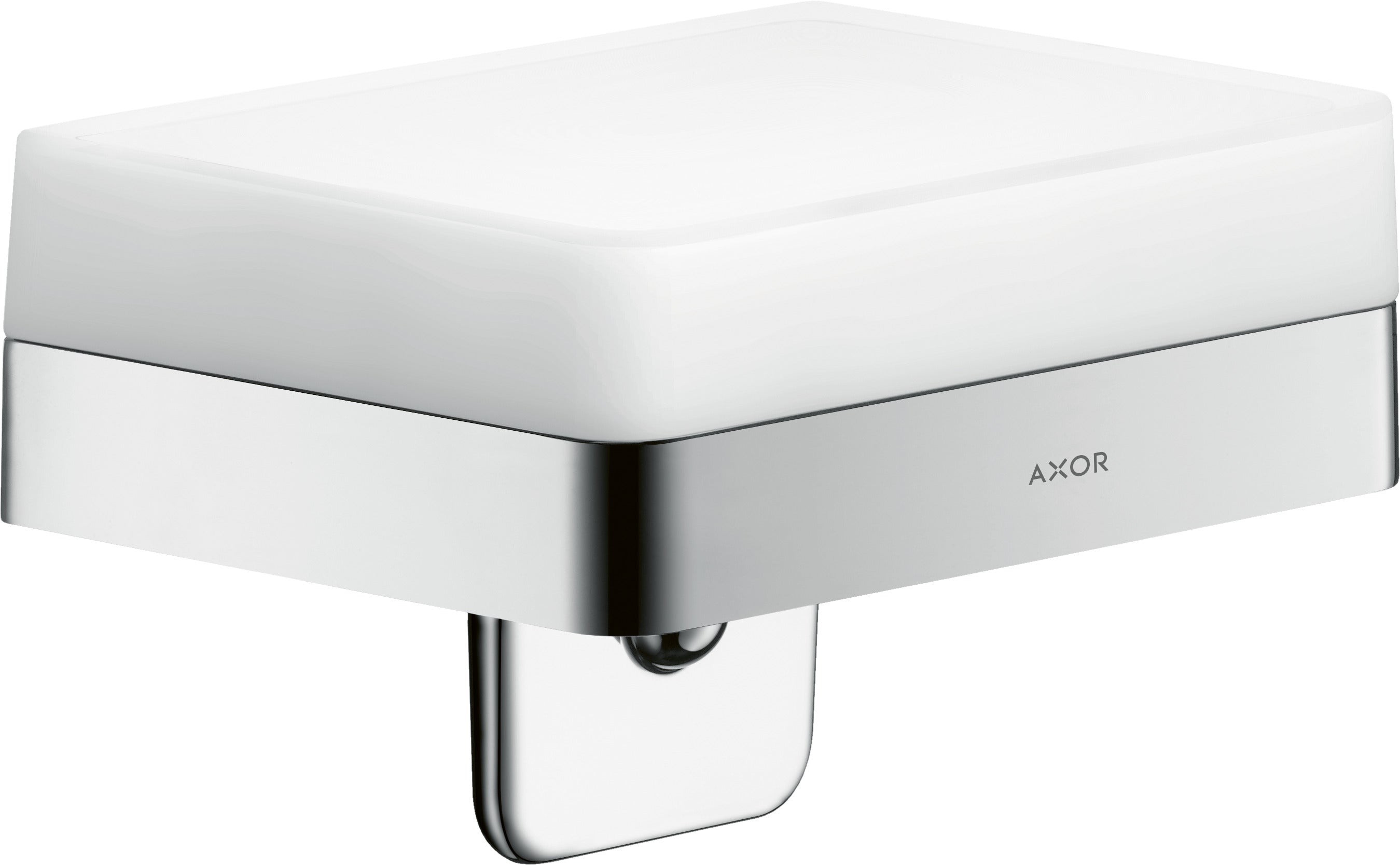 AXOR Universal Softsquare Soap dispenser with shelf