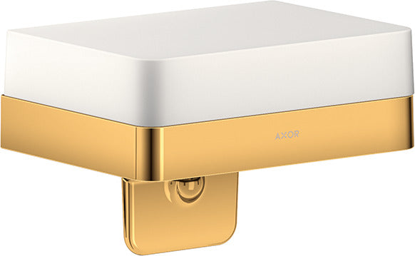 AXOR Universal Softsquare Soap dispenser with shelf
