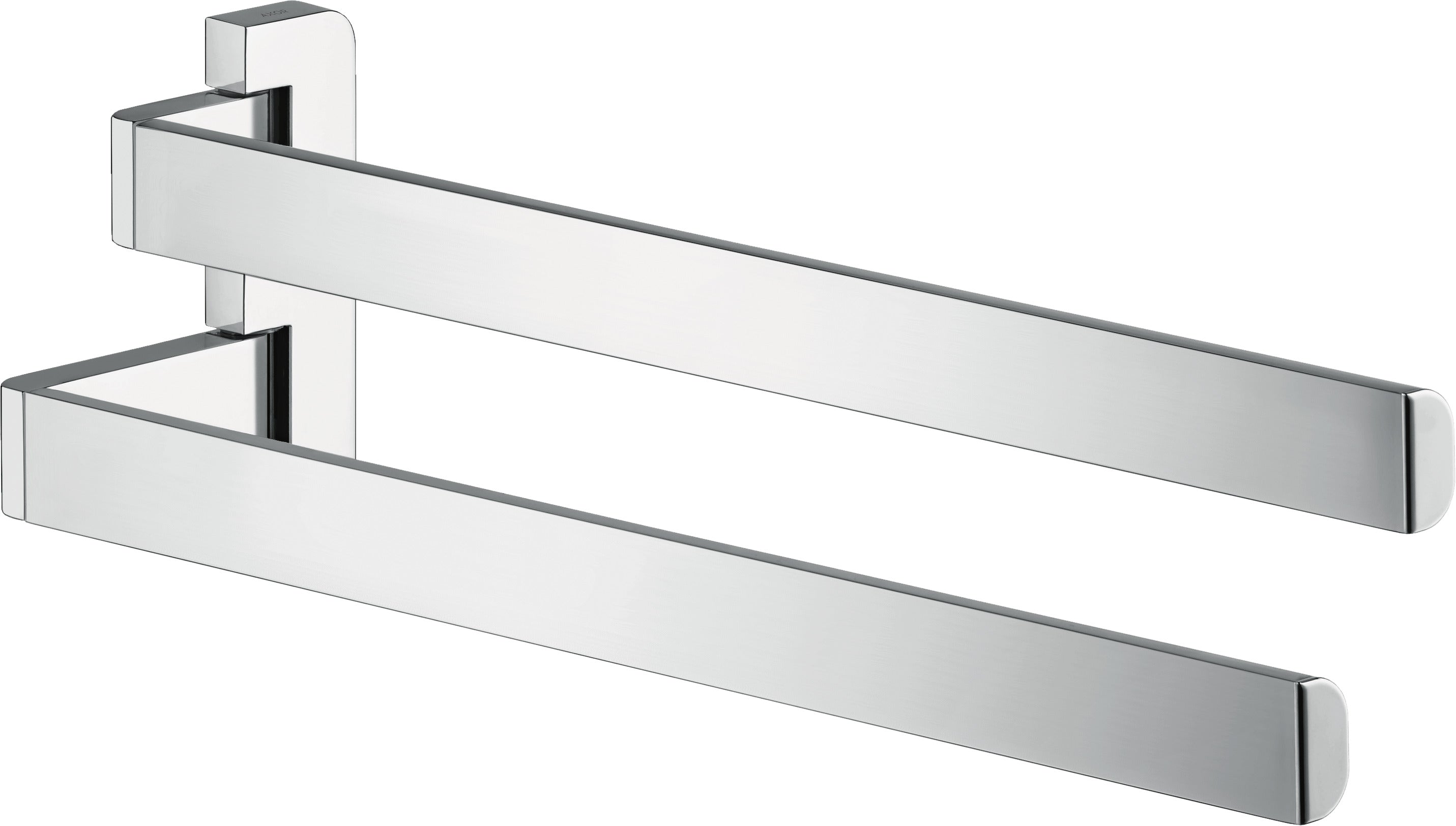 AXOR Universal Softsquare Towel holder twin-handle