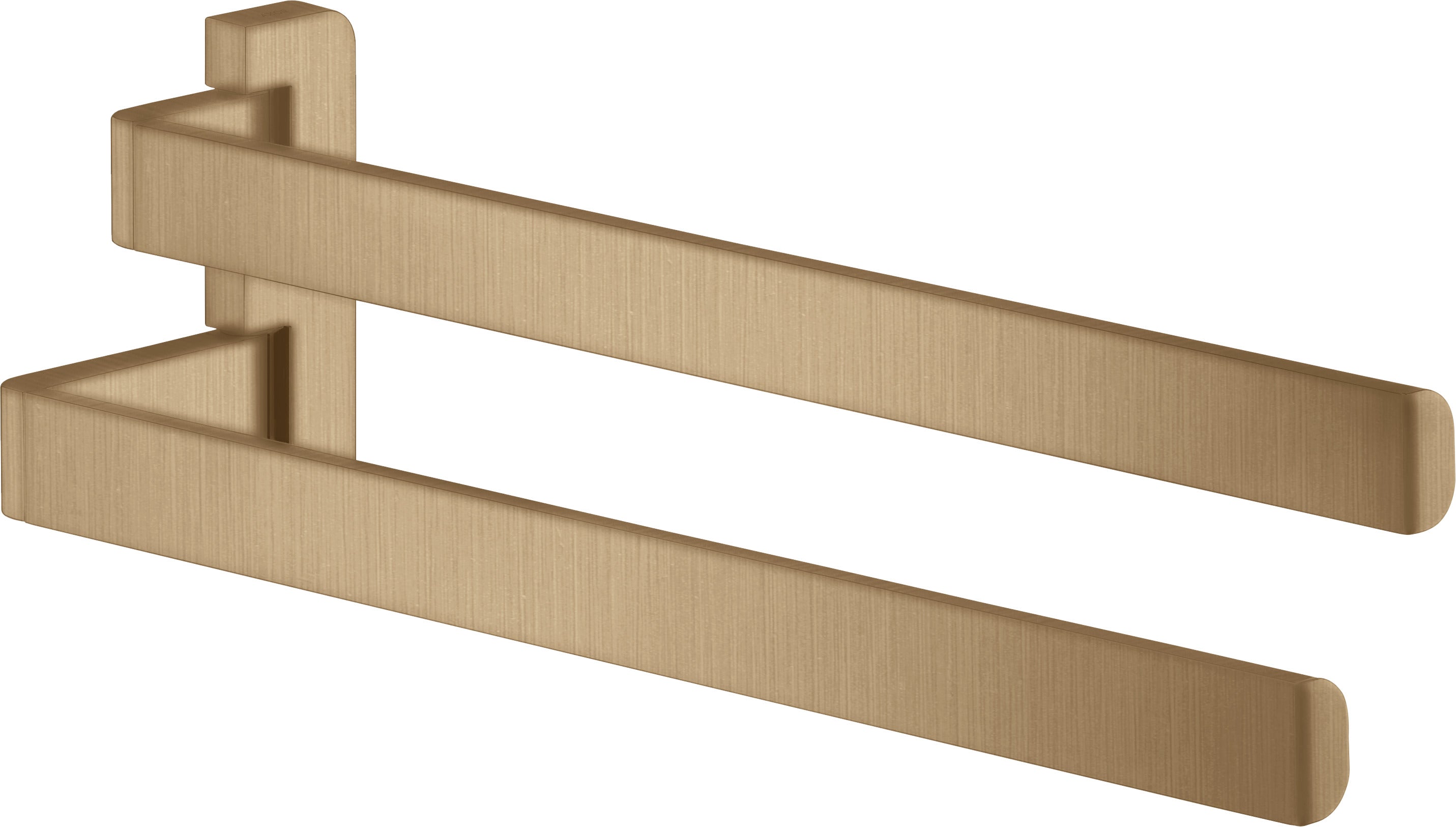AXOR Universal Softsquare Towel holder twin-handle