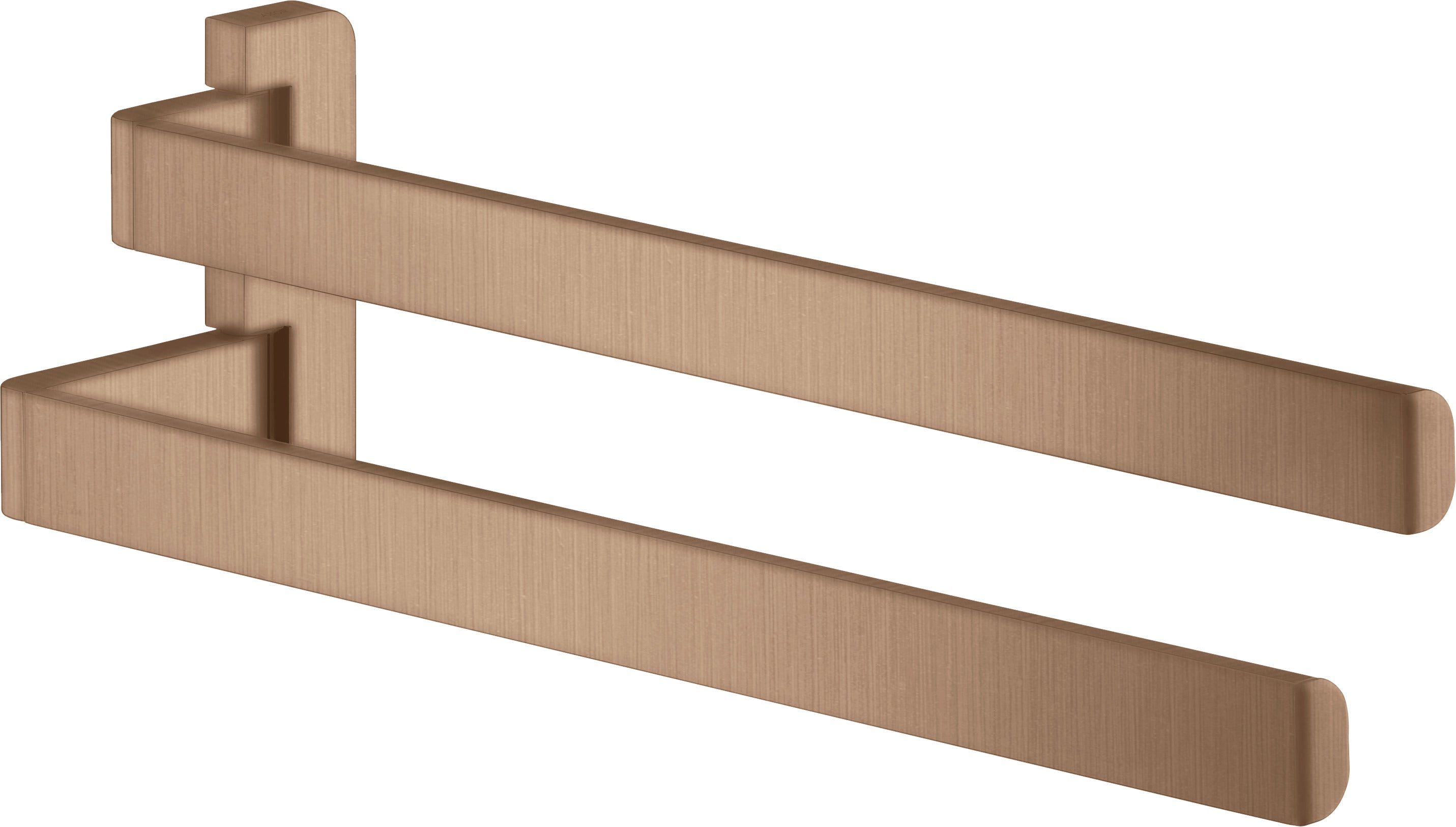 AXOR Universal Softsquare Towel holder twin-handle