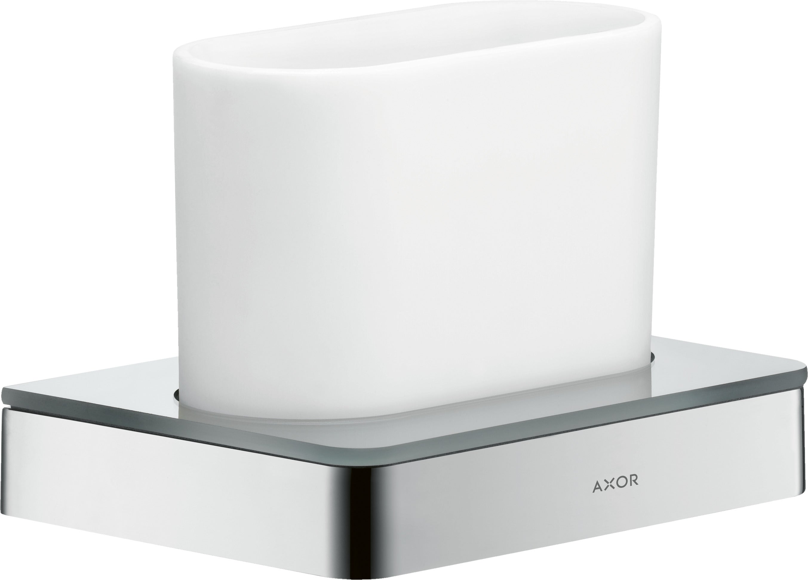 AXOR Universal Softsquare Toothbrush tumbler