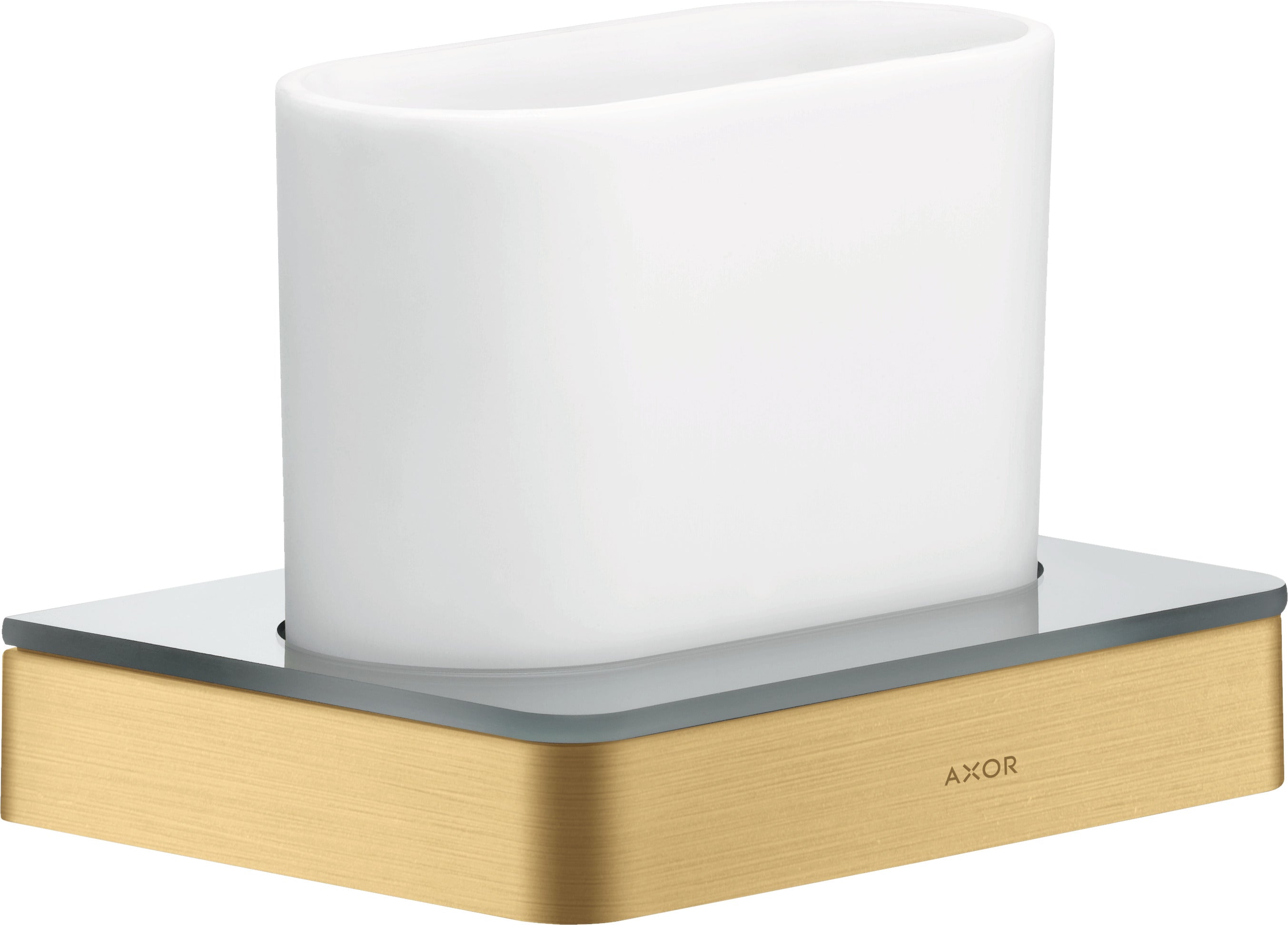 AXOR Universal Softsquare Toothbrush tumbler